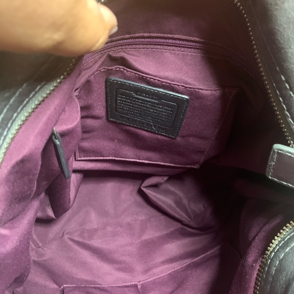 COACH Zoe Vintage Large Leather Purse - Picture 7 of 8